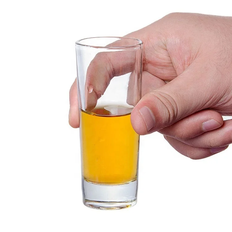 Wholesale Clear Heavy Base Shot Glasses 12 Pack 2 oz Tall Glass Set for Whiskey, Tequila, Vodka Glass Cup