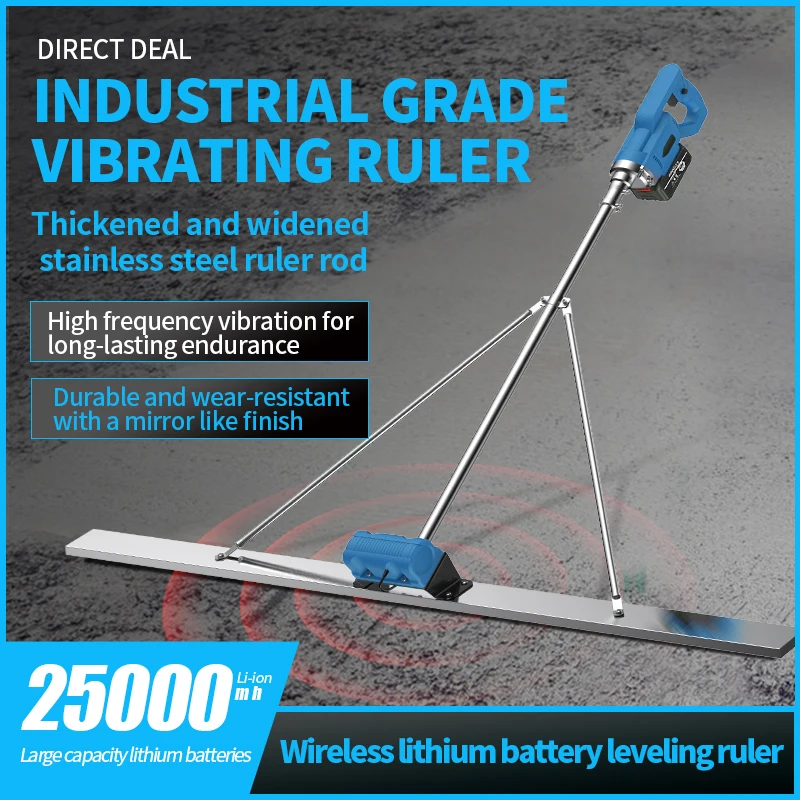 One-stop Service Electric Vibration Leveling Ruler Wholesale Level Vibrating Power Concrete