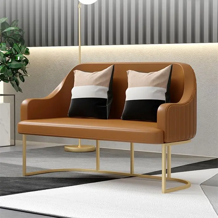 Nordic light luxury fashion modern simple style living room customized color sofa chair leisure sofa combination