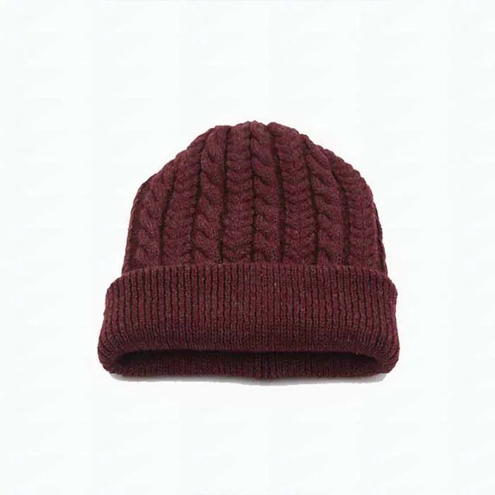 
Acrylic Baggy Alpaca Bamboo Winter Striped Knitted Grey Beanie Hat Hand Knit Chunky Knitted Reindeer Pattern Beanie 