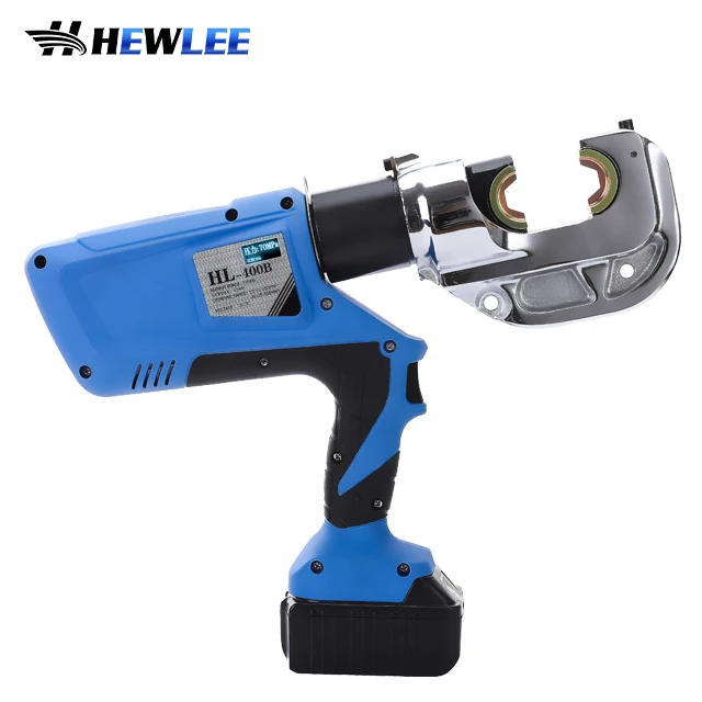 HEWLEE Tools parafusadeira com prensa terminal HL-400B 5000mA Battery Powered Crimping Tool Terminal