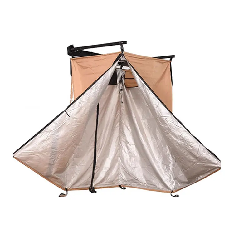 Hot Selling Portable 1-Person Modern Rain Bath Shower Tent Pop-Up Design Waterproof Aluminum Frame Oxford Fabric Car Roof Tent
