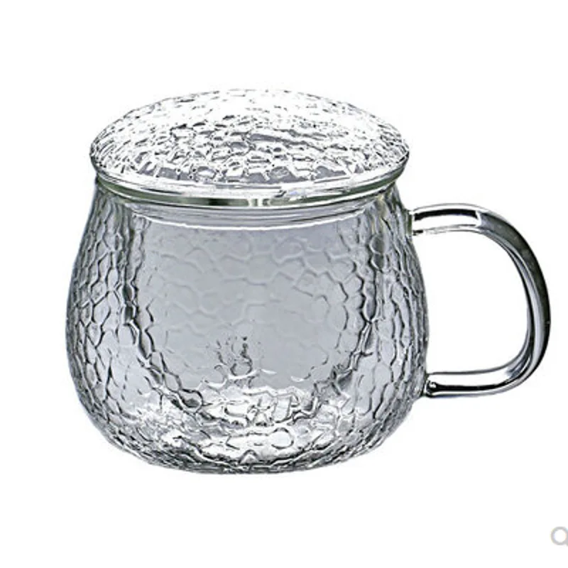 modern simple 600ml Clear Glasses Mug Gift Tea Beer Transparent  Coffee Cup Double Wall Shaped Glass Mug