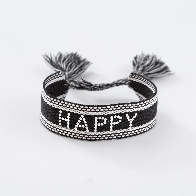 High Quality Bohemian Style Colorful Promotional OEM Competitive Price Friendship Weaving IDY Bracelet