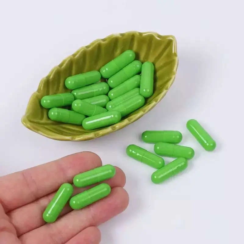 Color Gelatin Empty Capsule Pharmaceutical Excipient 00 1 2 3 Empty Capsule