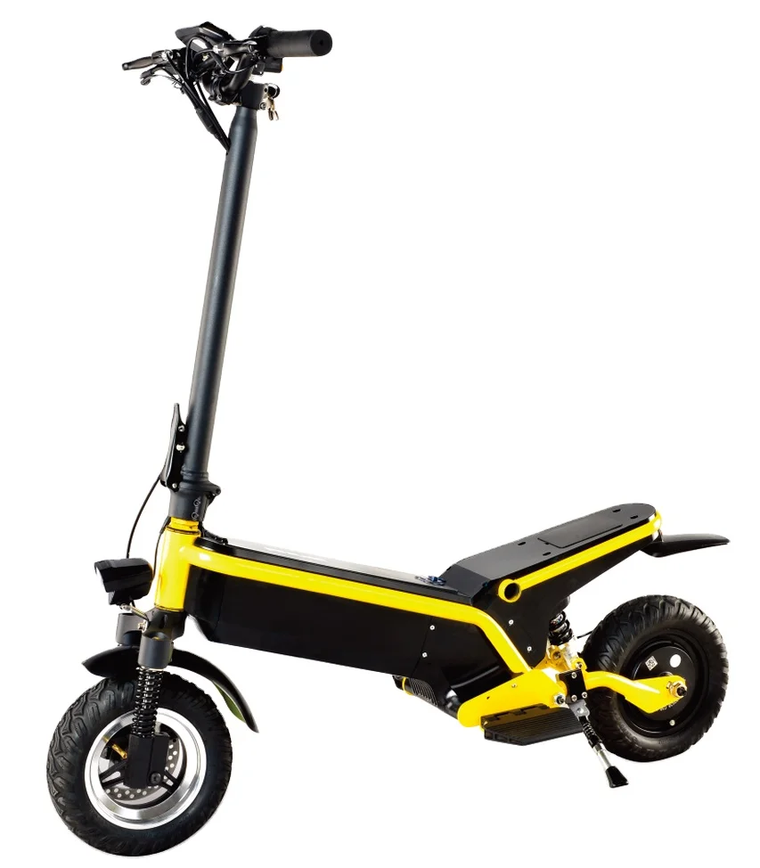Fasuer customize color  10 inch 500w48v12.5ah disc brake front and rear suspension patent design electric scooter  for adult