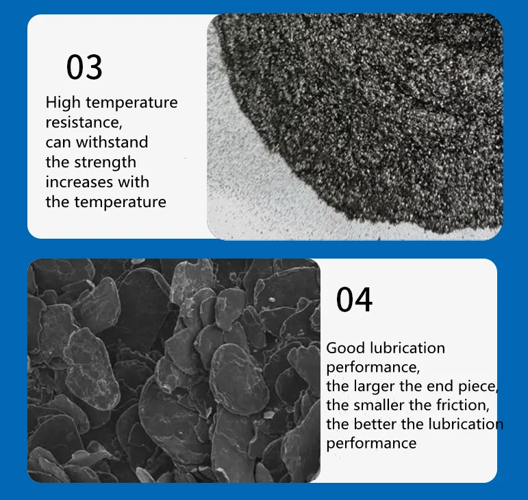 Flake graphite powder conductive paint graphite pure powder graphite carbon powder 50 mesh