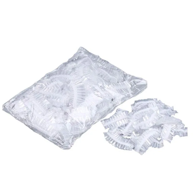 Одноразовый обувной чехол с следующими материалами: PE ухо защитные колпачки для Краска для волос краска для волос использования