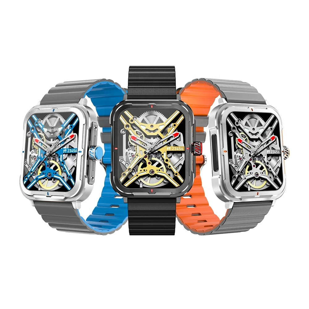 New D09 Smartwatch 1.83-inch IPS Screen Heart Rate Sleep Monitor Music Play BT Call Outdoor Sports Smartwatch D09