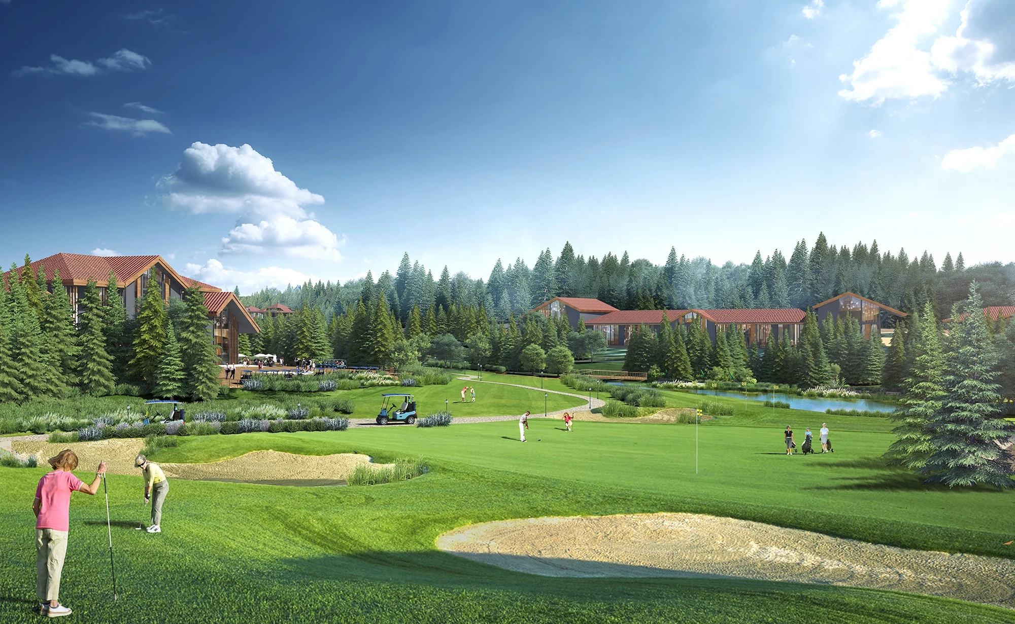 Professional Architecture 3D Max Drawing Exterior Designing Renderings