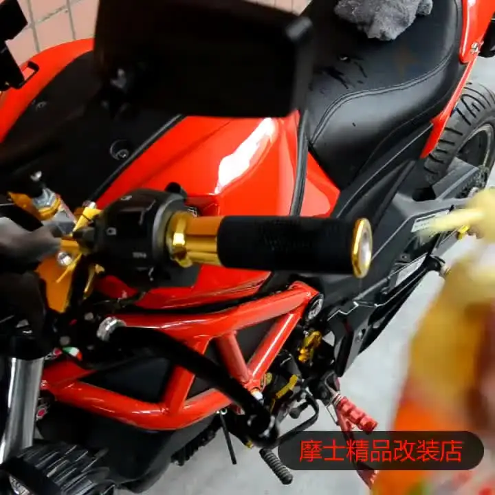Motorcycle Accessories Universal Moto E-bike Scooter Handlebar Moto Horn Corner Handle Slip Rubber Sleeve Handle Brake Grips