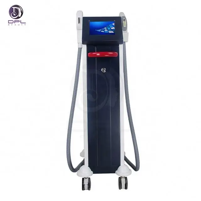 DPL Opt Laser Professional 2 IN 1 IPL Laser Ice Handpiece for Skin Rejuvenation Depilator Hair Removal Machine