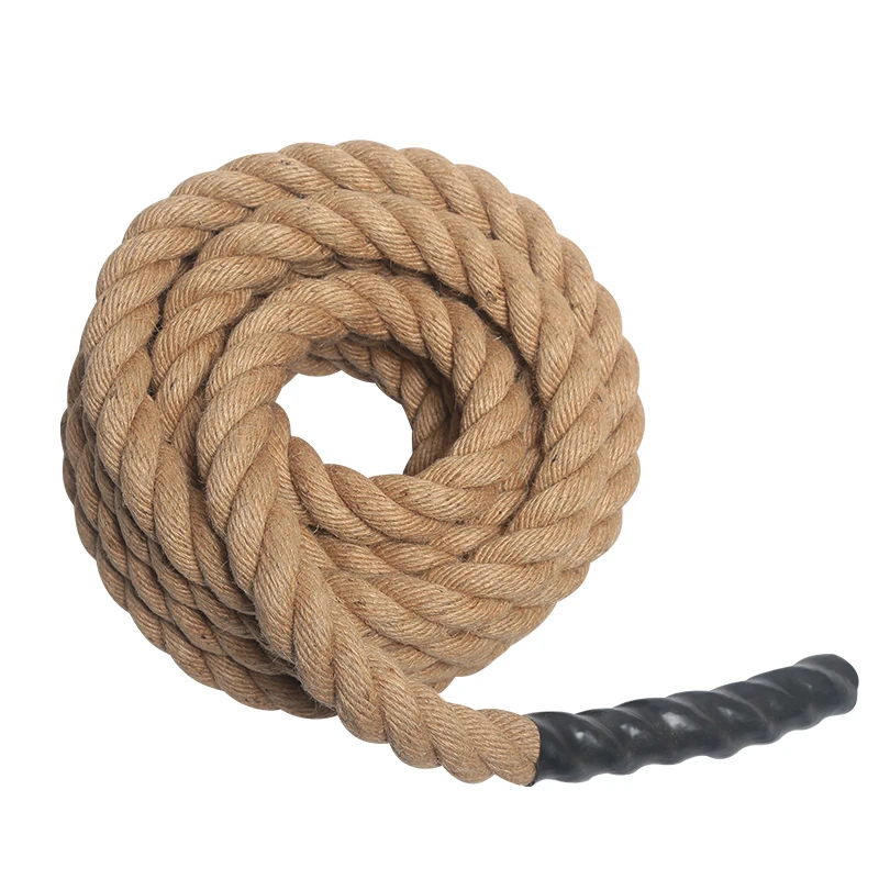 High-quality Gym Climbing Rope Outdoor Strong And Not Easy To Break Hemp Material Braided Hemp Rope