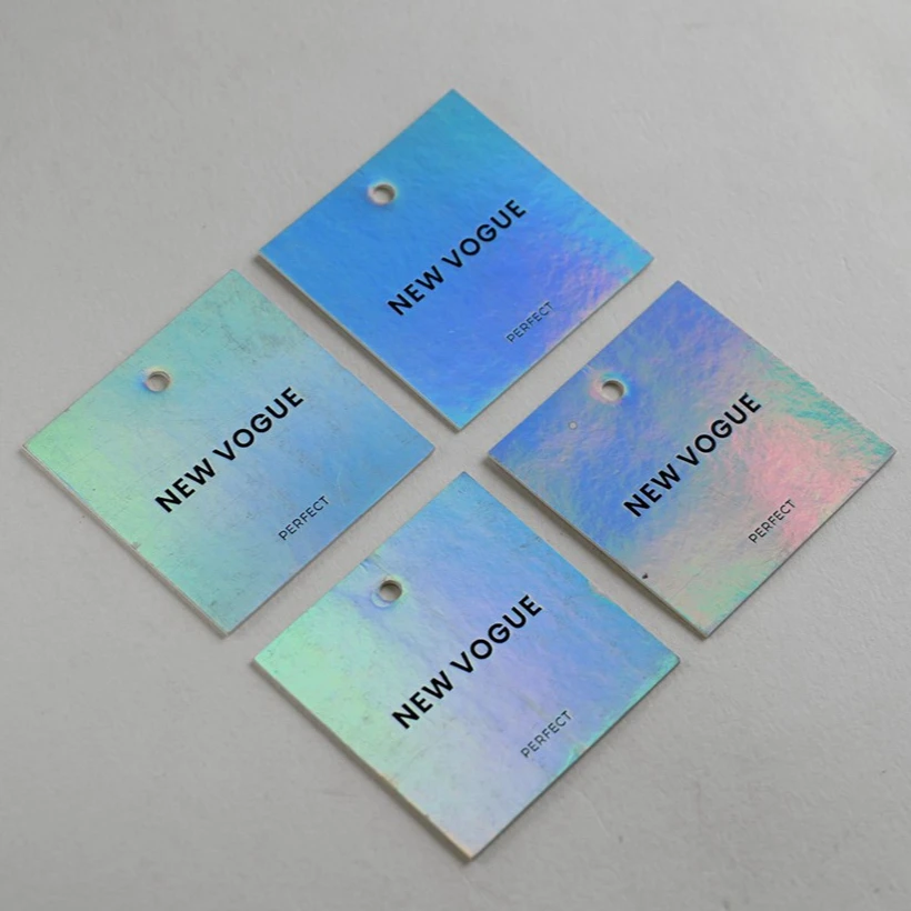 Custom Your Logo Hang Tag Premium Clothes Paper Labels Garment Clothing Tags Custom Clothing Hang Tag