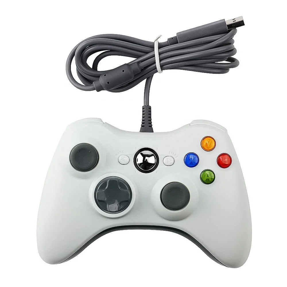 High Quality Gamepad For 360 Console Wired Controller Multi-Functions Wired Joystick For 360 Video Game Console Joystick Handle