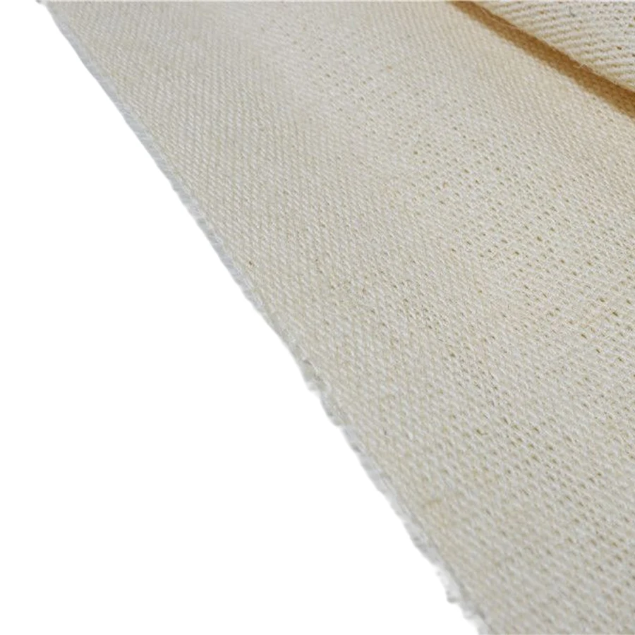 Sisal Cloth for Cat Scratcher Mat 1200gsm Sisal Fabric for Scratching Posts Nature and White Color Sisal Fabric