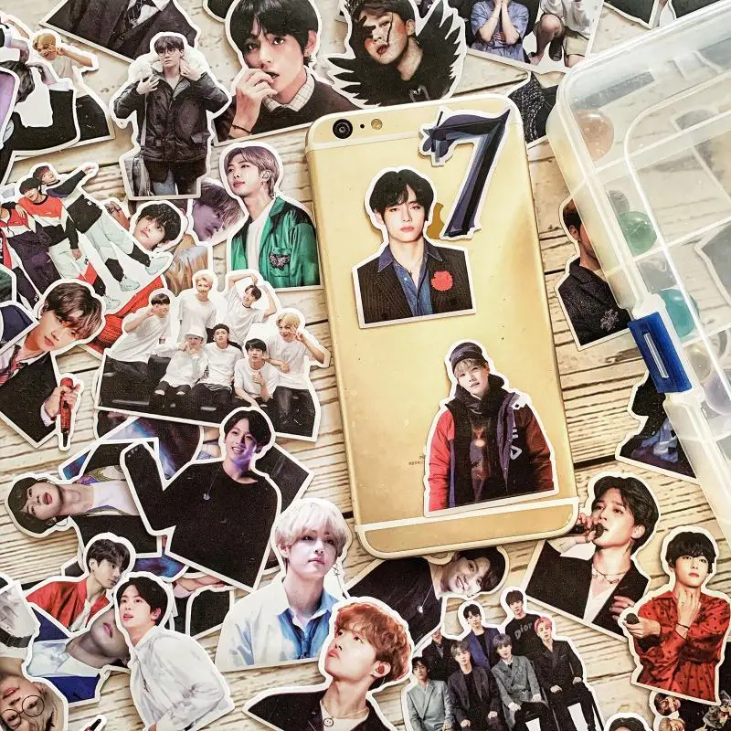 110Pcs/set Kpop Bangtan Boys Love Yourself BUTTER Self Adhesive Stickers
