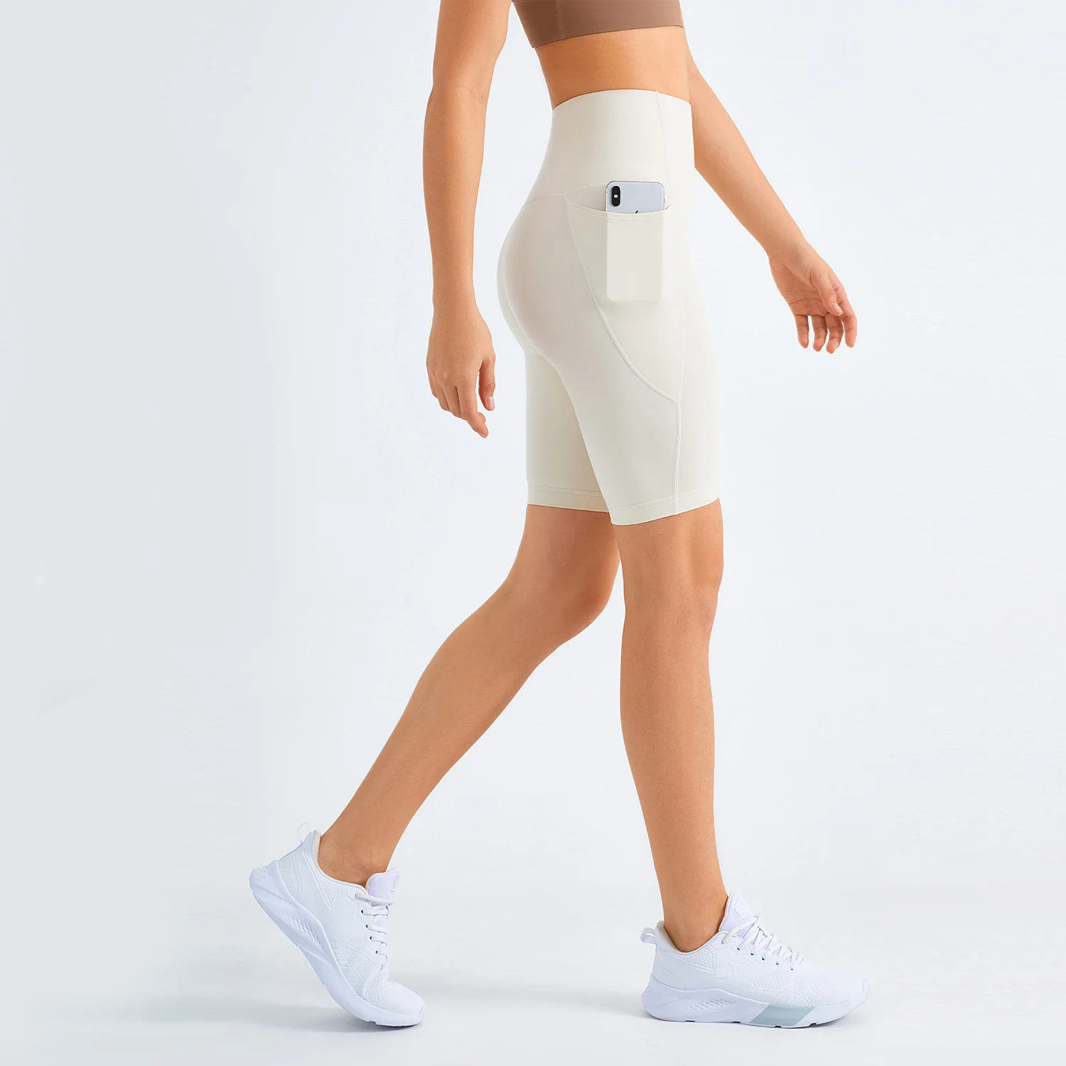 custom sexy work out apparel quick dry fitness gym shorts activewear sports run shorts with phone pocket