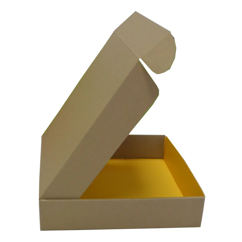 
Custom printed t-shirt jumbo kraft easy-fold box mailers 