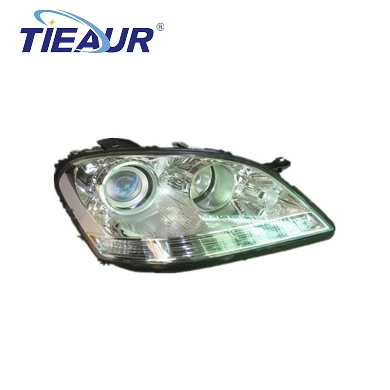 TIEAUR Auto Headlight Auto Lighting System Plastic Headlights for W164