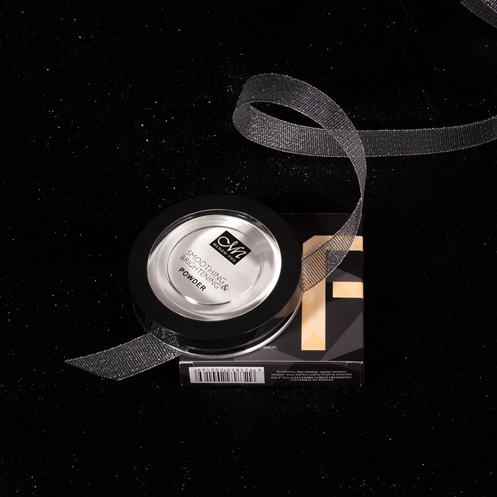 Menow F16008 Smoothing Brightening White Powder Chemical Female Matte Pressed Powder Foundation Face Express Whitening 12000pcs