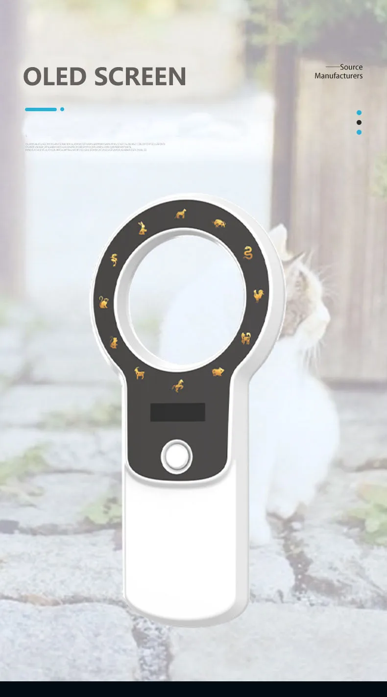 USB ear tag stick FDX-B HDX microchip scanner RFID animal livestock Stick reader