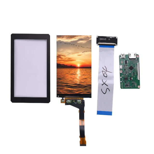 5.5 Inch Photon 3D Printer 2K LCD Screen LS055R1SX04 2560x1440 Quad-HD for Photon Printer Display + Tempered Glass Film