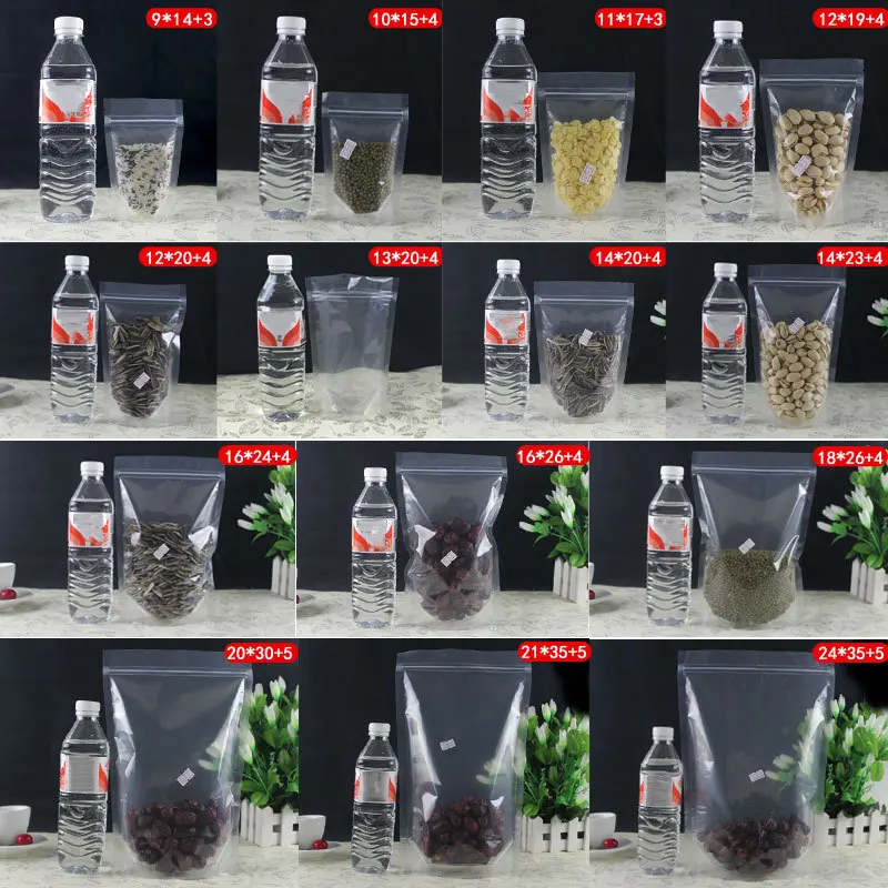 2024 Cheap price plastic standing up zipper pouches bag for drinking packaging