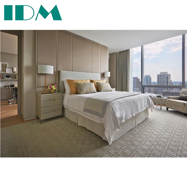 IDM-A16 с горячей продажей шаровые современные роскошный дизайн-отель мебель кровать набор мебели для спальни гостиницы