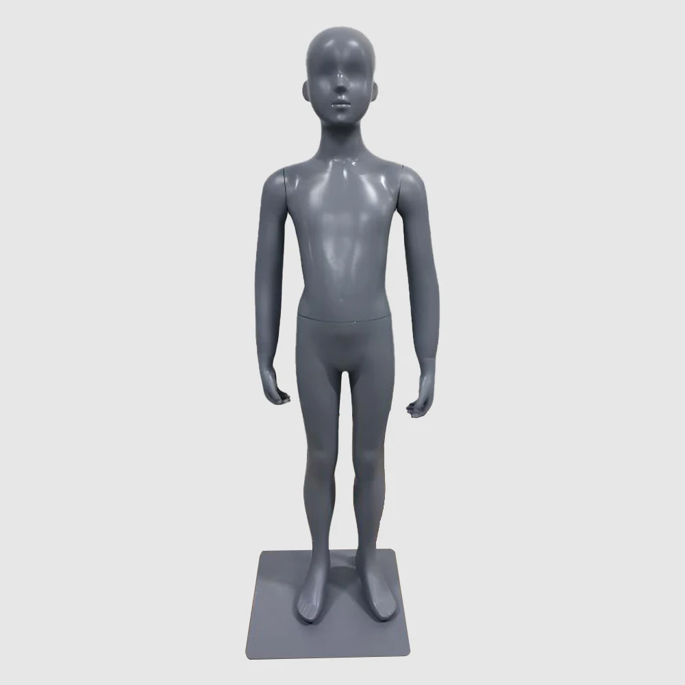 white egg head kid full body mannequins FRP children mannequin dummy child fashion clothes mannequin for display
