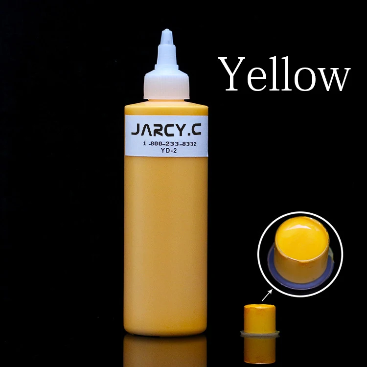 Чернила для татуировок JARC Y.C 240 мл/бутылка микроблейдинг пигменты натуральные нетоксичные полуперманентные чернила принадлежности и