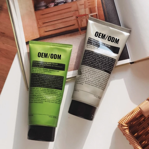 Natural Organic Body Scrub Deeply Nourish Body Polish Cleaning Gentle Exfoliating Sea Salt For Skin