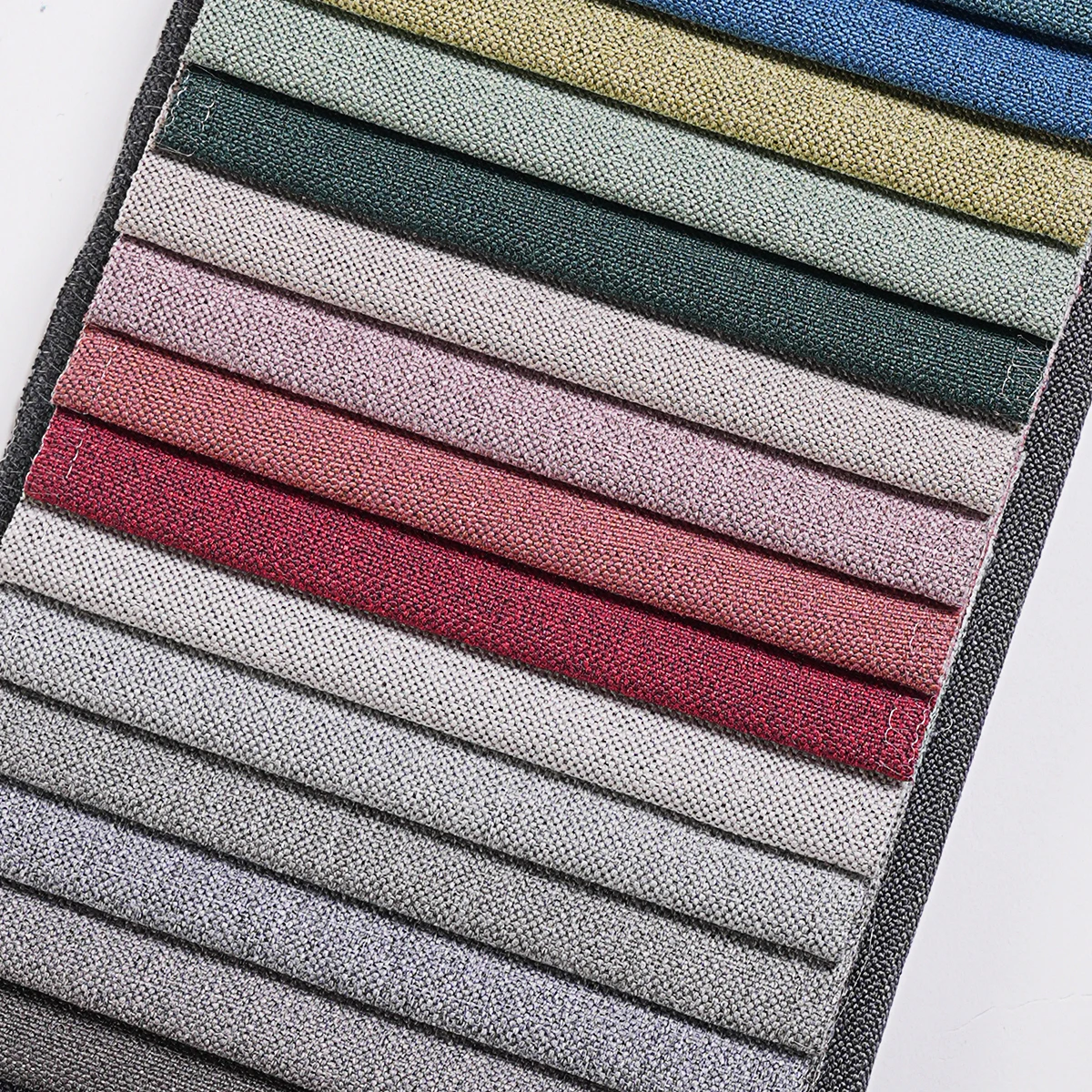 Upholstery Fabric for Furniture Linen Look Sofa