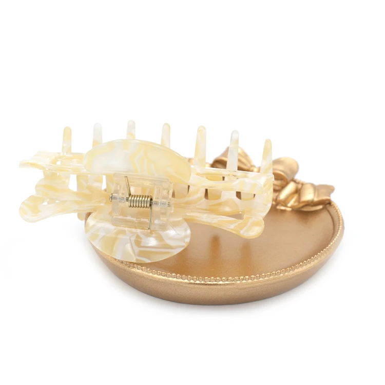 Taimeng Large Claw Clips Cellulose Acetate for Thick Hair Non-slip Cellulose Acetate Hair Claw Clips Hair Accessories