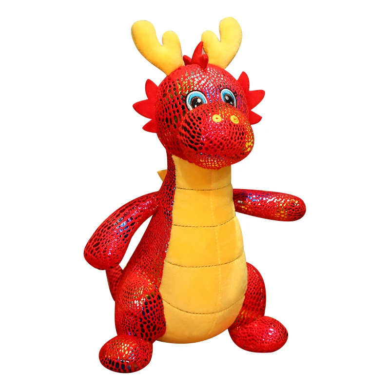 Chinese New Year dragon stuffed animal kid gift home dear Holiday party gifts