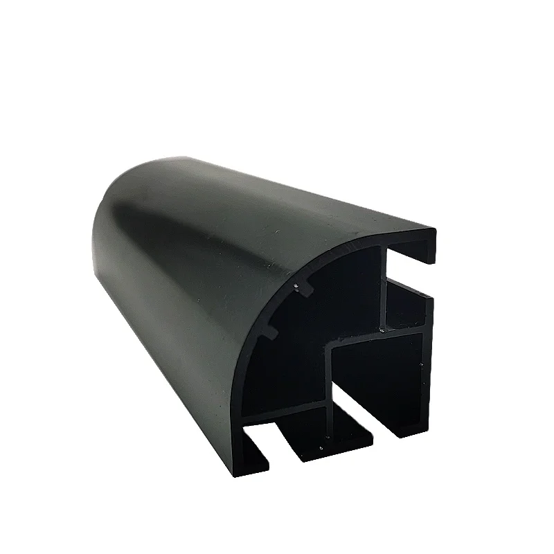 Extruded Aluminium Profile Manufacturer 6061 6063 T5 Black Anodized Custom Extrusion Angle Led Aluminum Alloy Profile