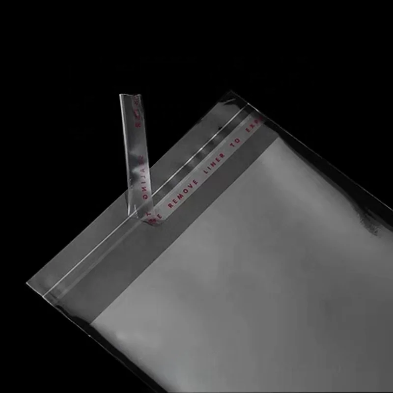 Custom OPP Plastic Head Card Header Bag Small Object Packaging Self Adhesive Bag