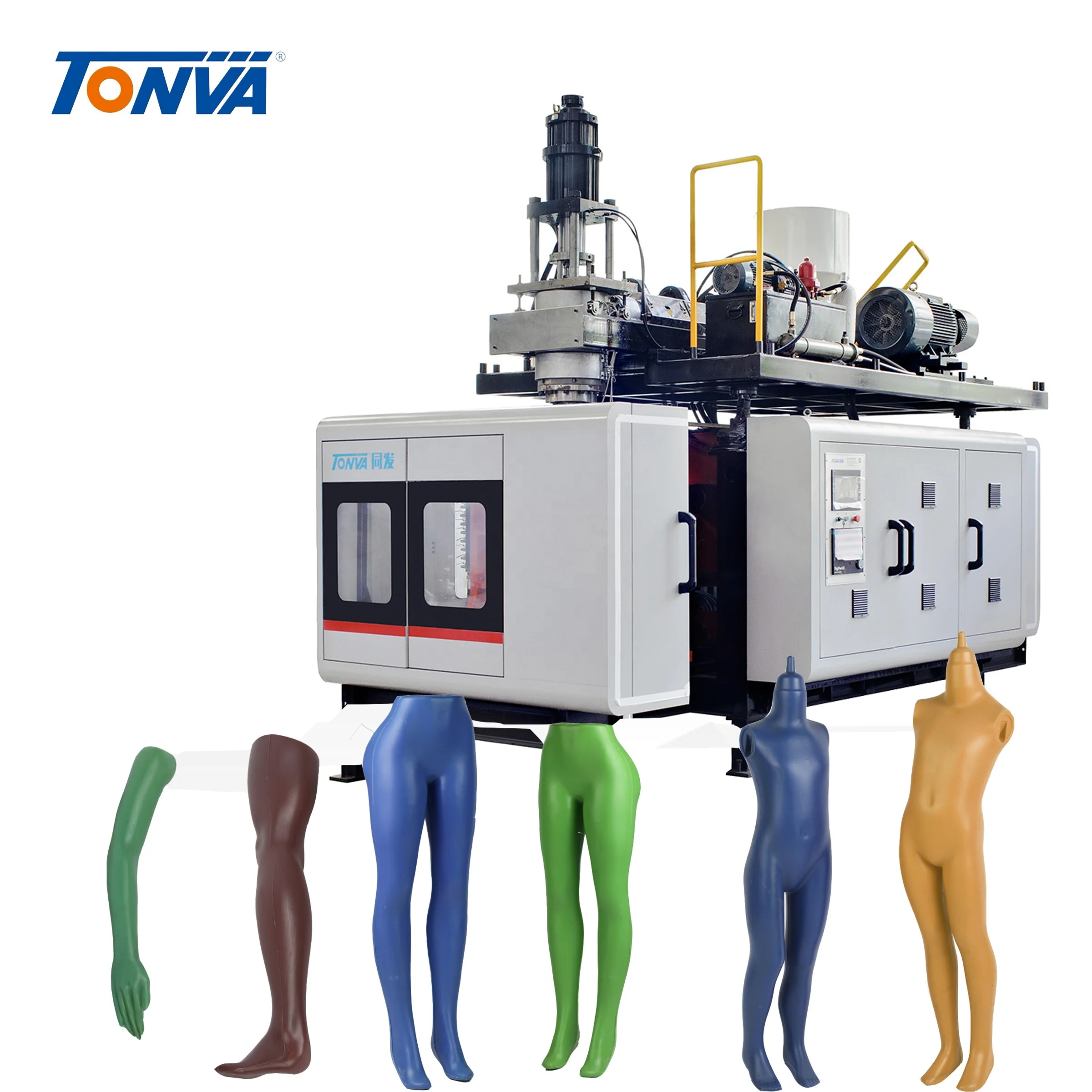 plastic blow molding machine for plastic mannequins making plastic fashion model body production