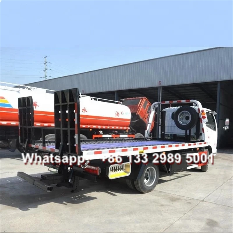 LHD or RHD Dongfeng Single Cab 3t Road recovery vehicle wrecker tow Truck in dubai