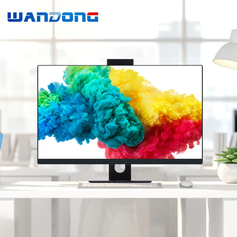 discount!!! 23.8 inch Core i3 i5 i7 i9 12 generation barebone All in One computer for gaming