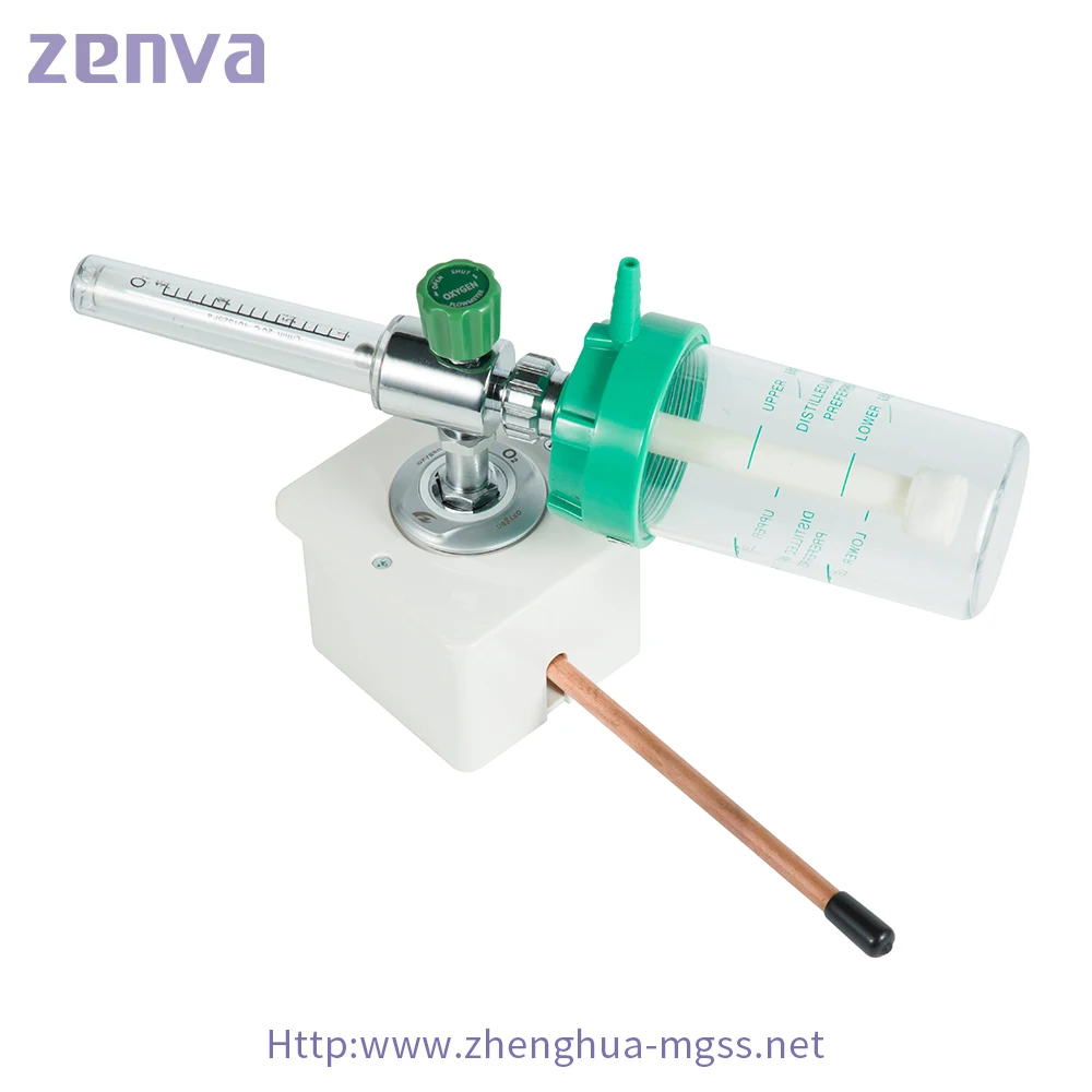 2023 Medical Gas Supplying Oxygen Flowmeter with Humidifier