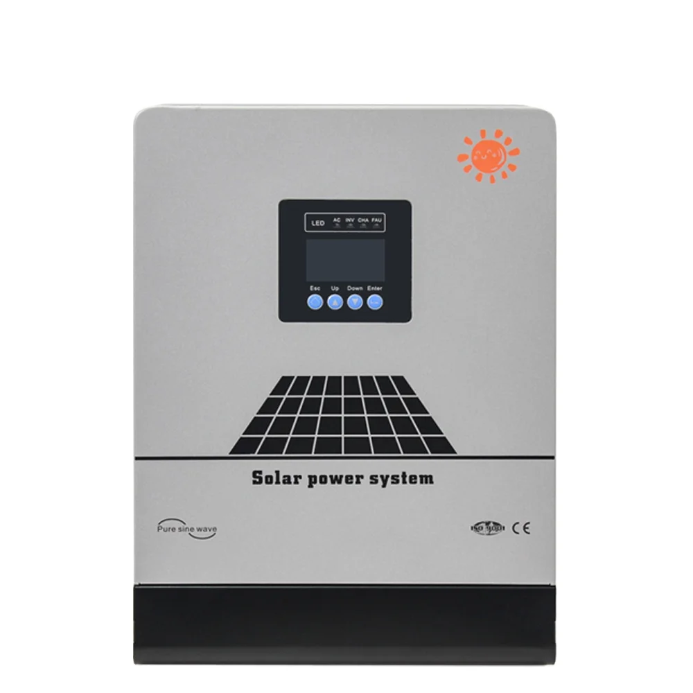 NKH-5.5KVA High Frequency 5KW 5000W off-grid Hybrid Solar Inverter solar Inverter for house