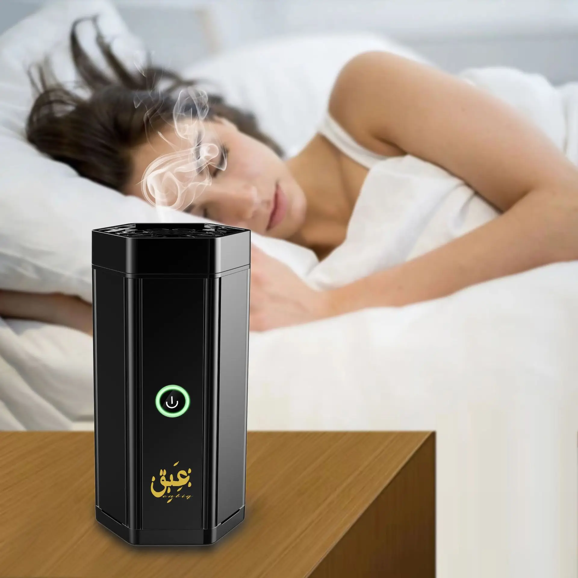 Portable Lightweight and Convenient Multiple Applications USB Rechargeable Smart Device Bakhoor Car Electric Incense Burner