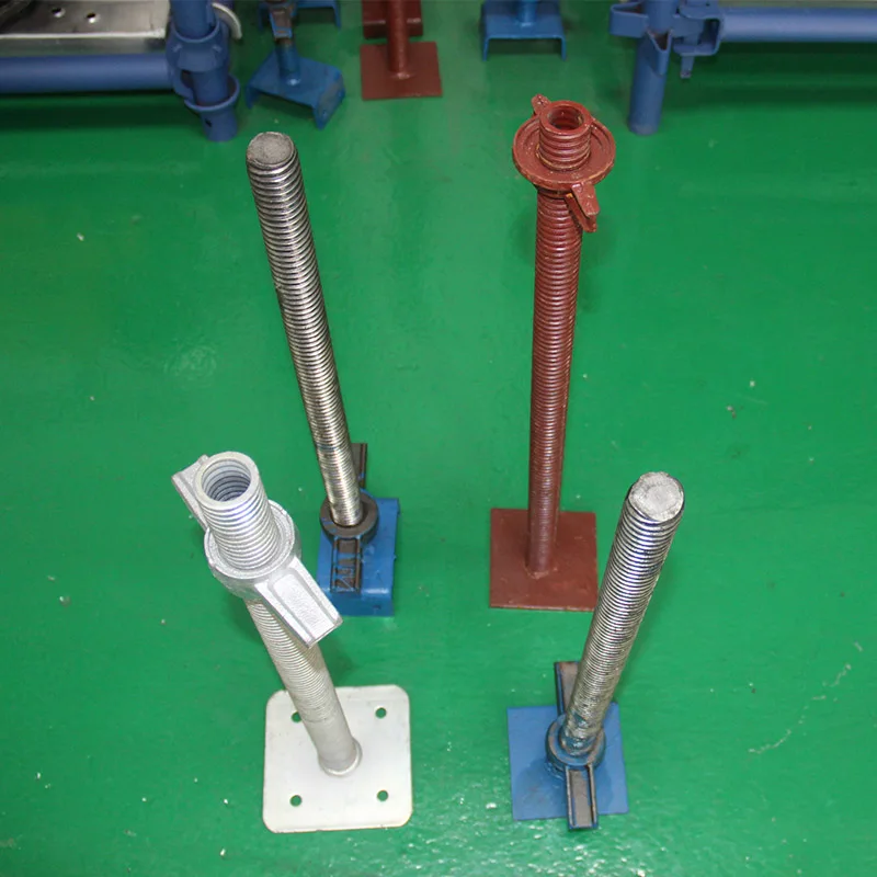 
Guangzhou easily install frame scaffolding jack base 