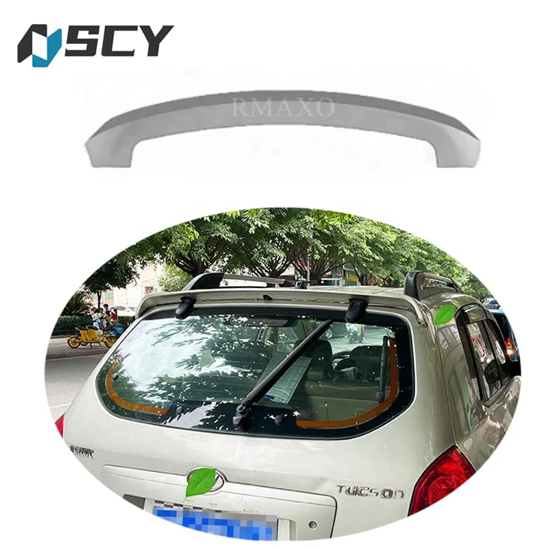 For Hyundai Tucson spoiler 2005-2013 Tucson rear spoiler without light ABS plastic Material Car Rear Wing Color Rear Spoiler