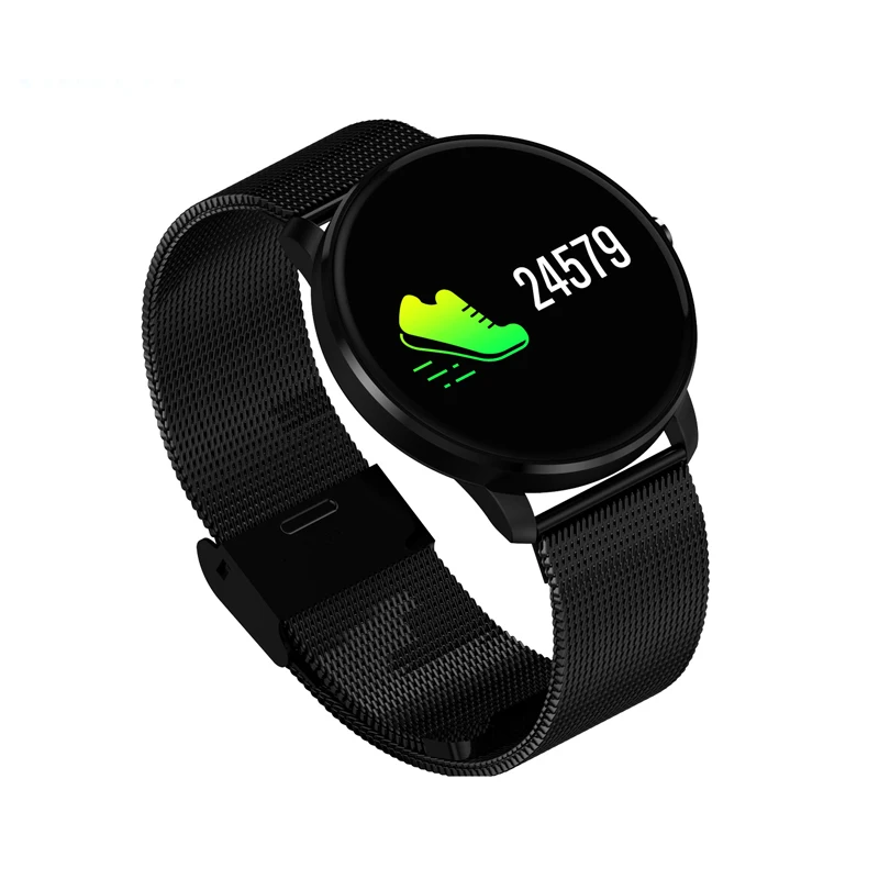 Luxury True color screen smart watch CF007 smart bracelet dynamic heart rate monitor and blood pressure