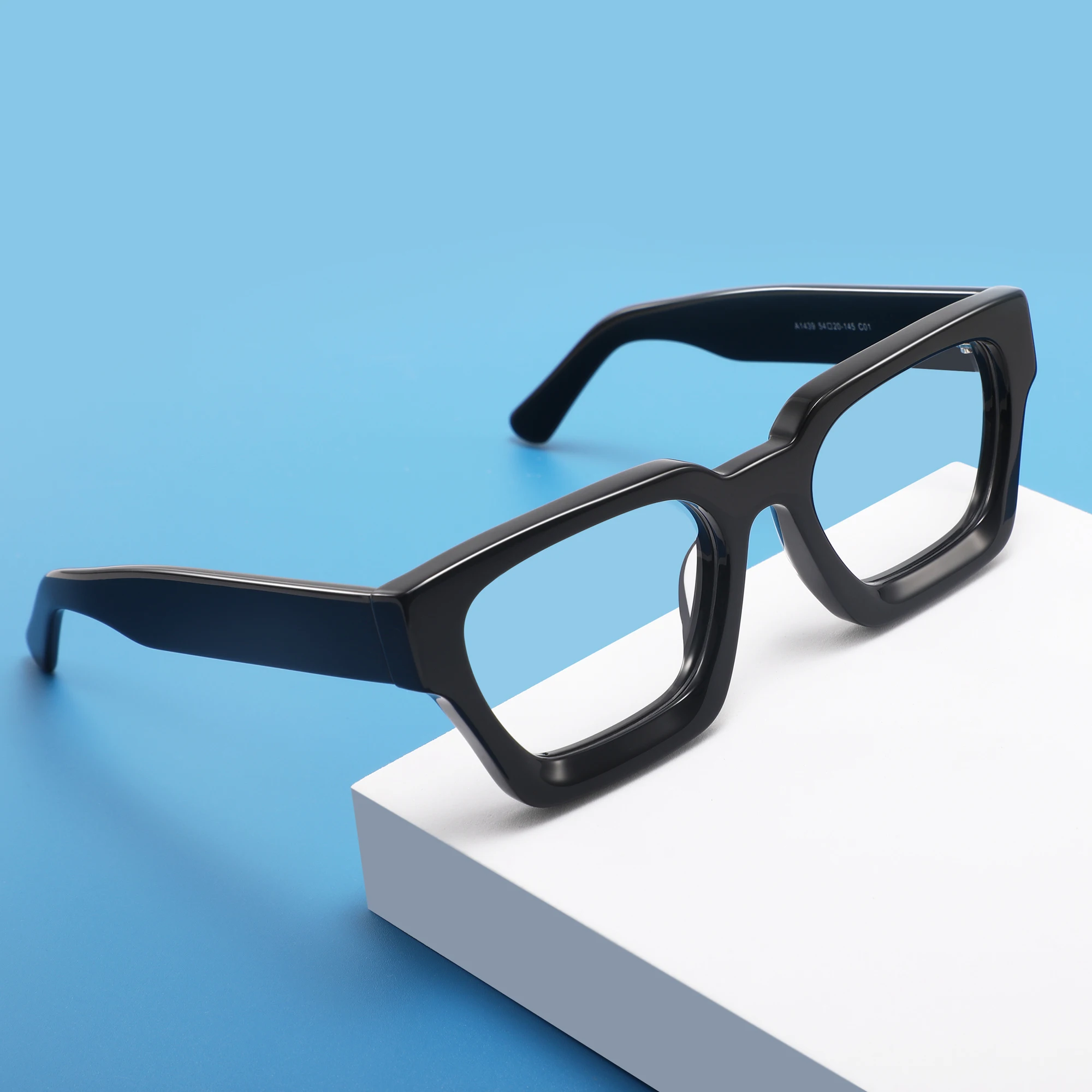 CONCHEN Luxury Acetate Optical Glasses Frame High Quality Custom Logo Eyewear Eyeglasses