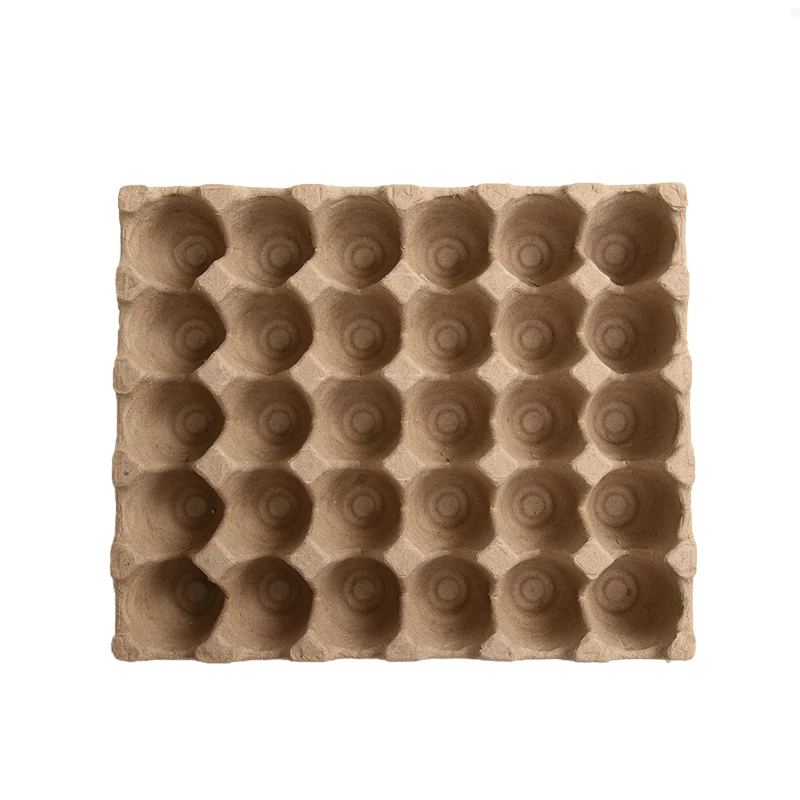 Light Weight Biodegradable Packaging Paper Pulp Chicken Egg Trays