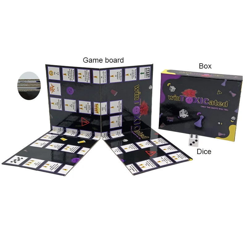 Factory customized board Game printing Table Game game board Manufacturer