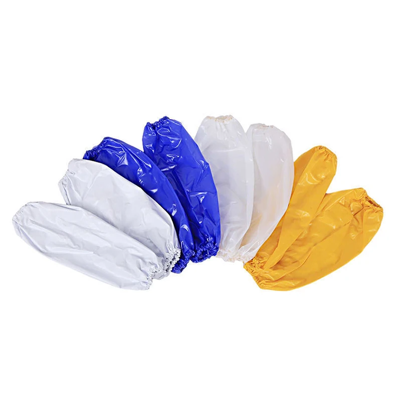 Plastic OEM Dustproof Sleeve Cover Disposable CPE Clear Sleeve Covers Customized Color Waterproof Arm Cover